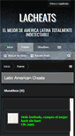 Mobile Screenshot of lacheats.com