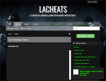 Tablet Screenshot of lacheats.com